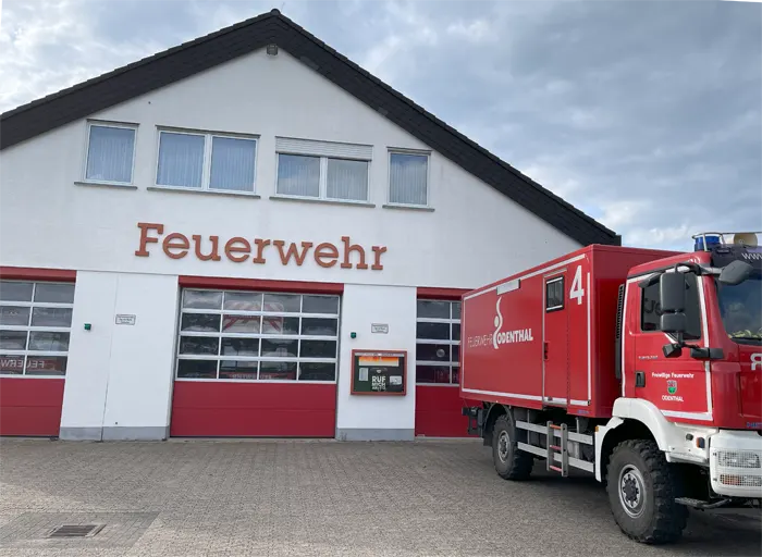 Feuerwache in Odenthal Blecher